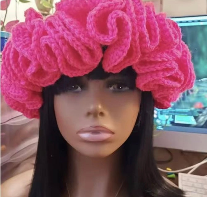 Pink cricket hat