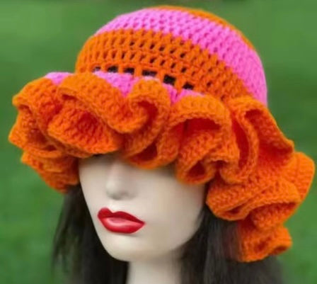 Pink and orange