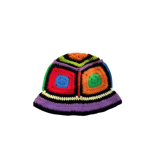 CROCHET HAT MULTI COLOR